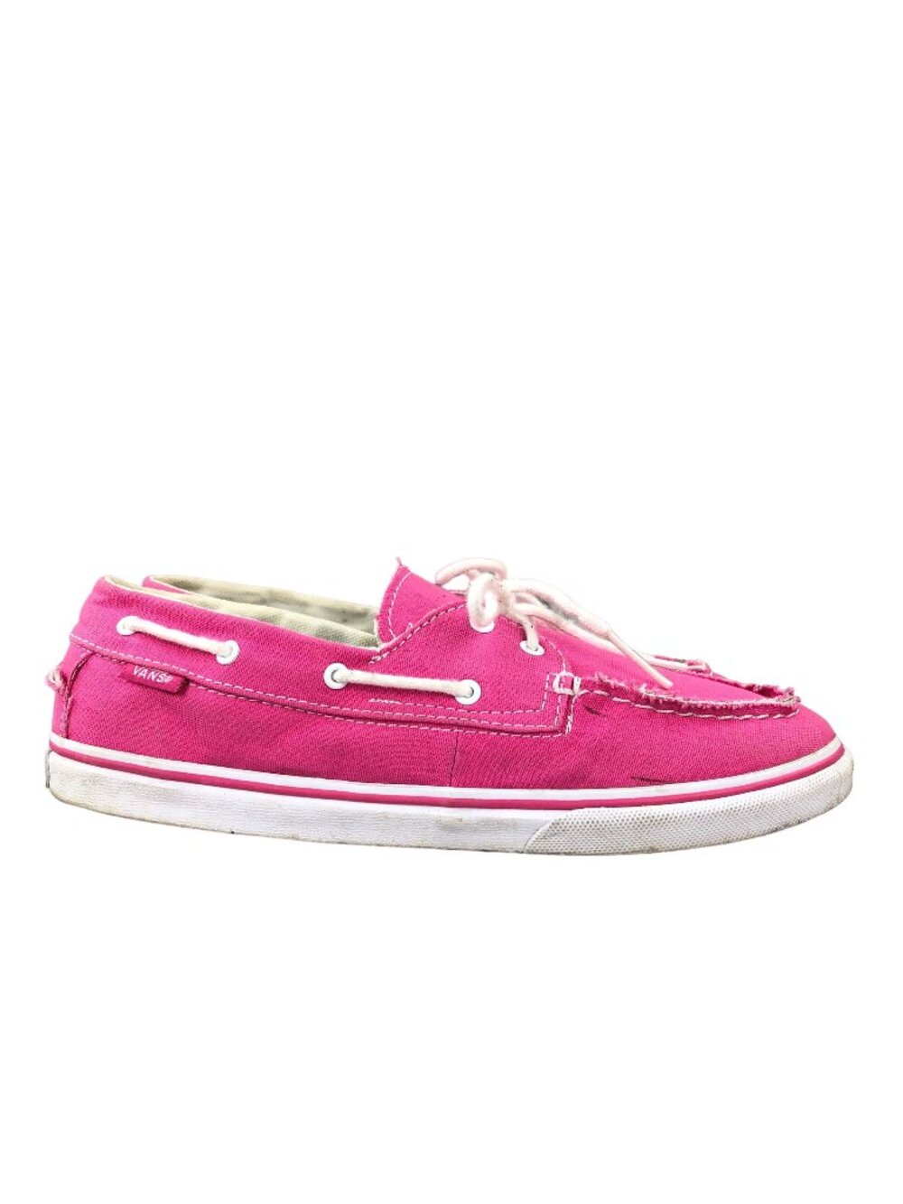 Vans Unisex Size M6.5 W8 Zapato Lo Pro Pink Low Top Skateboarding Skate Shoes